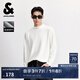 杰克·瓊斯（JACK&JONES）25年男裝秋季半高領(lǐng)舒適德絨打底衫男長袖T恤內(nèi)搭休閑高彈上衣 A06 本白色 M 175