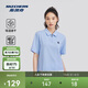 斯凱奇速干涼感POLO衫夏女子短款學(xué)院風(fēng)百搭青夏活力T恤