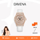 Davena【鞠婧祎同款】蒂瑋娜時來運轉五芒星手表女士滿天星腕表送女友