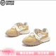 百麗踏粉色德訓(xùn)鞋女款2025新款夏季厚底增高復(fù)古透氣芭蕾阿甘休閑運(yùn)動(dòng)鞋 黃色（順豐包郵）（順豐包郵）（順豐包郵） 38