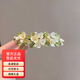 紀(jì)思梵繁花高端彈簧夾發(fā)卡頭飾女高端2025款半夾后腦勺頂夾一字夾禮盒 繁花高檔彈簧夾（禮盒裝）