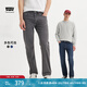 Levi's李維斯冰酷系列男士505寬松直筒美式復(fù)古商務(wù)休閑牛仔褲 淺煙灰色 30 (32)