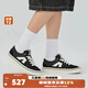 VISION STREET WEAR官方 STICK復(fù)古經(jīng)典低幫翻毛皮帆布鞋運(yùn)動(dòng)休閑板鞋男女多色 經(jīng)典黑 40.5