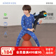 愛慕兒童（AIMER KIDS）男女童輕薄莫代爾印花兒童保暖內(nèi)衣套裝秋衣秋褲高彈透氣打底內(nèi)唯 男-太空火箭 140