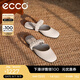 愛步（ECCO）穆勒鞋女 2025年夏季新款羊皮包頭涼拖鞋女 安妮方頭208573 石灰色20857301378 37
