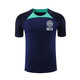 JY2223國米足球訓練服男T恤短袖足球服夏季球衣運動(dòng)服國際米蘭球服 2223國米寶藍單上衣 L 成人歐碼