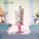JOYYE教師節(jié)禮物保溫杯便捷式隨行杯陶瓷內(nèi)膽保溫水杯子福滿芳園伴手禮 梨花白 450ml
