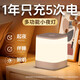 心有所屬小夜燈嬰兒喂奶夜燈臥室床頭燈氛圍燈睡眠燈充電老人伴睡拍拍燈