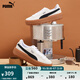 彪馬（PUMA）復(fù)古增高厚底松糕鞋女子新款休閑鞋PLATFORM 365830 白-黑色-15 37