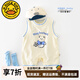 G.DUCKKIDS新生嬰兒衣服夏季2025新款0-3個月寶寶連體衣可愛卡通哈衣爬服 米色小熊 66cm 建議0-3個月8-12斤