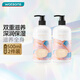 屈臣氏（Watsons）柔滑潤膚露補水滋潤身體乳男女 500ml 2瓶 維E