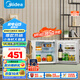 美的（Midea）45升單門迷你小冰箱租房宿舍辦公室家用冷藏小型電冰箱美妝可用節(jié)能安靜運行BC-45M【國家補貼】