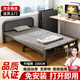 全品屋(免安裝)折疊床單人床午休床午睡床行軍床醫(yī)院家用陪護(hù)硬板鐵床