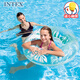 INTEX 成人游泳圈59251 救生圈浮圈腋下圈加厚游泳圈小孩 顏色隨機