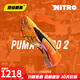 彪馬Puma Nitro100 2代千呼萬喚始出來 田徑精英彪馬男女厚底短跑釘鞋 【定制套裝】赤焰巴黎Nitro400 2 42