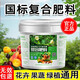 智綠三元復合肥料通用型氮磷鉀肥花卉蔬菜果樹(shù)木顆粒肥中量元素水溶肥 復合肥硫基均衡型5斤*1桶
