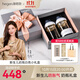 HEGEN海格恩新生兒奶瓶0-6個(gè)月+防脹氣嬰兒用品PPSU奶瓶套裝禮盒裝禮物 白色0-6個(gè)月+(150+ 240+儲存蓋*2)