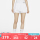 耐克（NIKE）女子短裙夏季速干褶裥網(wǎng)球運(yùn)動(dòng)半身裙不對(duì)稱百褶裙(含打底) DR6850-100 S