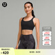 lululemon丨Energy 女士運(yùn)動(dòng)內(nèi)衣 訓(xùn)練瑜伽可拆卸胸墊 LW2D85A 黑色 M