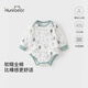 歡喜小熊 嬰兒純棉包屁衣男寶秋季三角哈衣女寶寶衣服春秋連體衣 考拉貝貝 90cm