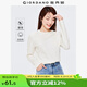 佐丹奴T恤女純棉基礎(chǔ)款打底衫純棉奢滑觸感圓領(lǐng)長袖t恤女05322805 16白色 L