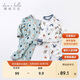 戴維貝拉（DAVE＆BELLA）兒童內(nèi)衣套裝秋裝男童秋衣寶寶家居服睡衣秋褲童裝