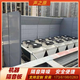 中央空調外機機組隔音板酒店風(fēng)冷熱泵聲屏障商場(chǎng)樓頂空氣能降噪板 淺灰色 尺寸定制 定金