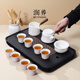 潤養(yǎng)2025新款羊脂玉功夫茶具套裝家用整套白瓷茶具茶壺茶杯七夕節(jié)禮物