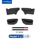 固特異（Goodyear）中控儲物盒適用特斯拉煥新Model YL/3車(chē)門(mén)屏幕下磁吸托盤(pán)置物盒 Model YL 車(chē)門(mén)儲物盒 前、后門(mén)