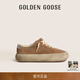 Golden Goose【明星同款】男女鞋Space-Star厚底休閑臟臟鞋GGDB 女款淺棕色 （尺碼偏大半碼） 36