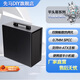 先馬（SAMA）平頭哥M2 Note黑色 臺(tái)式商務(wù)電腦迷你小主機(jī)箱 便攜提手/Type-C/支持MATX主板/多硬盤位/0.7mm五金 M2 NOTE 黑（便攜提手 小機(jī)箱）