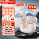 漫步者（EDIFIER）FitBuds Pro真無線主動降噪藍牙耳機太空艙入耳式低延遲輕奢學(xué)生音樂游戲運動禮物適配于蘋果華為 【皮革紋理設(shè)計】薄櫻粉+收納袋