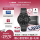 安普里奧·阿瑪尼（Emporio Armani）手表男士 黑武士黑色精剛表帶石英表七夕情人節(jié)禮物老公AR11242