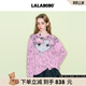 LALABOBO歐若拉甜美毛衣女2025新款多巴胺粉卡通提花寬松上衣LBEA-WSTM12 粉色 常規(guī) M