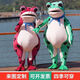 顏特網(wǎng)紅充氣青蛙人偶服裝人穿行走活動(dòng)擺攤賣(mài)崽表演出卡通玩偶衣服 綠色「1個(gè)風(fēng)扇」自己備充電寶 均碼 (M) 成人款150-165cm