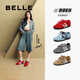 百麗（Belle）張凌赫同款方程式跑道阿甘鞋女25秋新商場(chǎng)同款休閑鞋E2L1DCM5預(yù)售 紅色【張凌赫同款】 37