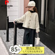 皮爾卡丹（pierre cardin）童裝女童毛衣冬季2025新款開衫兒童衣服中大童可外穿保暖針織衫 奶茶色春秋外套 150 尺碼11~12歲【140-150cm】