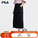 FILA 斐樂(lè )官方女士梭織裙2025夏季休閑涼感防曬半身裙工裝裙