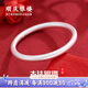 順慶銀樓足銀9999銀飾經(jīng)典古法傳承素圈簡約百搭款送自己送女友七夕禮物 古法素圈約20克圈口54