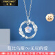 法蔻（farcoko）輕奢品牌莫比烏斯環(huán)項(xiàng)鏈女士鎖骨鏈時(shí)尚飾品情人節(jié)生日禮物送女友 莫比烏斯環(huán)項(xiàng)鏈-優(yōu)雅素銀 -【免費(fèi)刻字】