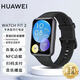 華為（HUAWEI）手表Watch Fit 2智能手表 藍牙通話(huà)運動(dòng)防水血氧監測男女跑步時(shí)尚超長(cháng)續航睡眠檢測七夕禮物情侶款 原封盒裝 華為FIT2手表活力款幻夜黑送手機定制線(xiàn)