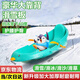 巧巧兔滑雪板兒童玩具男女孩下雪橇滑草板裝備雪爬犁戶(hù)外打玩雪工具套裝