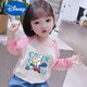 迪士尼（Disney）女童賽羅奧特曼長袖2025新款秋季薄款運動長袖兒童T恤孩超人衣服 粉色 110 cm 100-110厘米