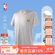 NBA官方夏季男女情侶哈利伯頓運動(dòng)t恤戶(hù)外寬松短袖速干衣籃球服上衣 湖人東契奇/速干T恤（白色） L