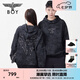 BOY LONDON25新款春夏情侶款三鷹標(biāo)潮牌連帽黑色顯瘦衛(wèi)衣N04009 黑色 XL