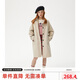 ELLE KIDS法式時(shí)尚風(fēng)衣】春秋款女童女式夾克大童中長款百搭時(shí)尚風(fēng)衣外套