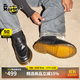 馬丁博士（Dr.Martens）Penton英倫男女早秋舒適一腳蹬光面皮黑色樂(lè )福皮鞋 黑色 36