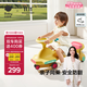 babycare扭扭車(chē)防側翻兒童溜溜車(chē)搖搖車(chē)寶寶滑行玩具車(chē)3-6歲 洛克黃音樂(lè )款