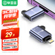 畢亞茲 蘋果數(shù)據(jù)線轉(zhuǎn)接頭Type-C轉(zhuǎn)Lightning安卓華為usb-c充電線iPhone轉(zhuǎn)換器頭【U盤+充電+耳機(jī)轉(zhuǎn)接】
