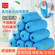 安美尚 一次性鞋套防塵加厚無紡布工廠無塵車間實驗室內(nèi)透氣防塵耐磨防滑腳套 100只/包男女通用藍(lán)色
